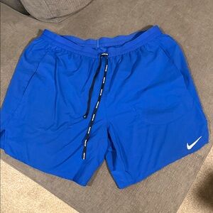 Nike Royal Blue Running Shorts